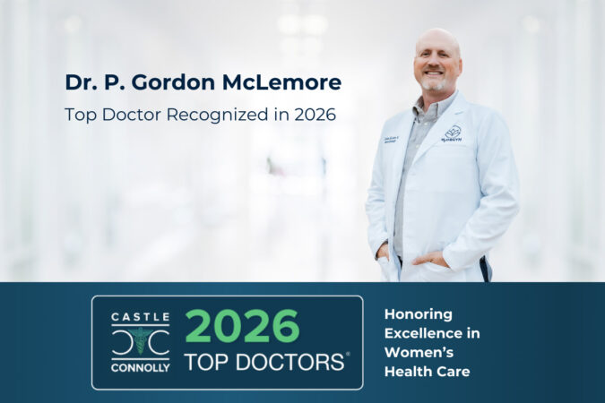 Dr. P. Gordon McLemore Named Castle Connolly Top Doctor for Third Consecutive Year